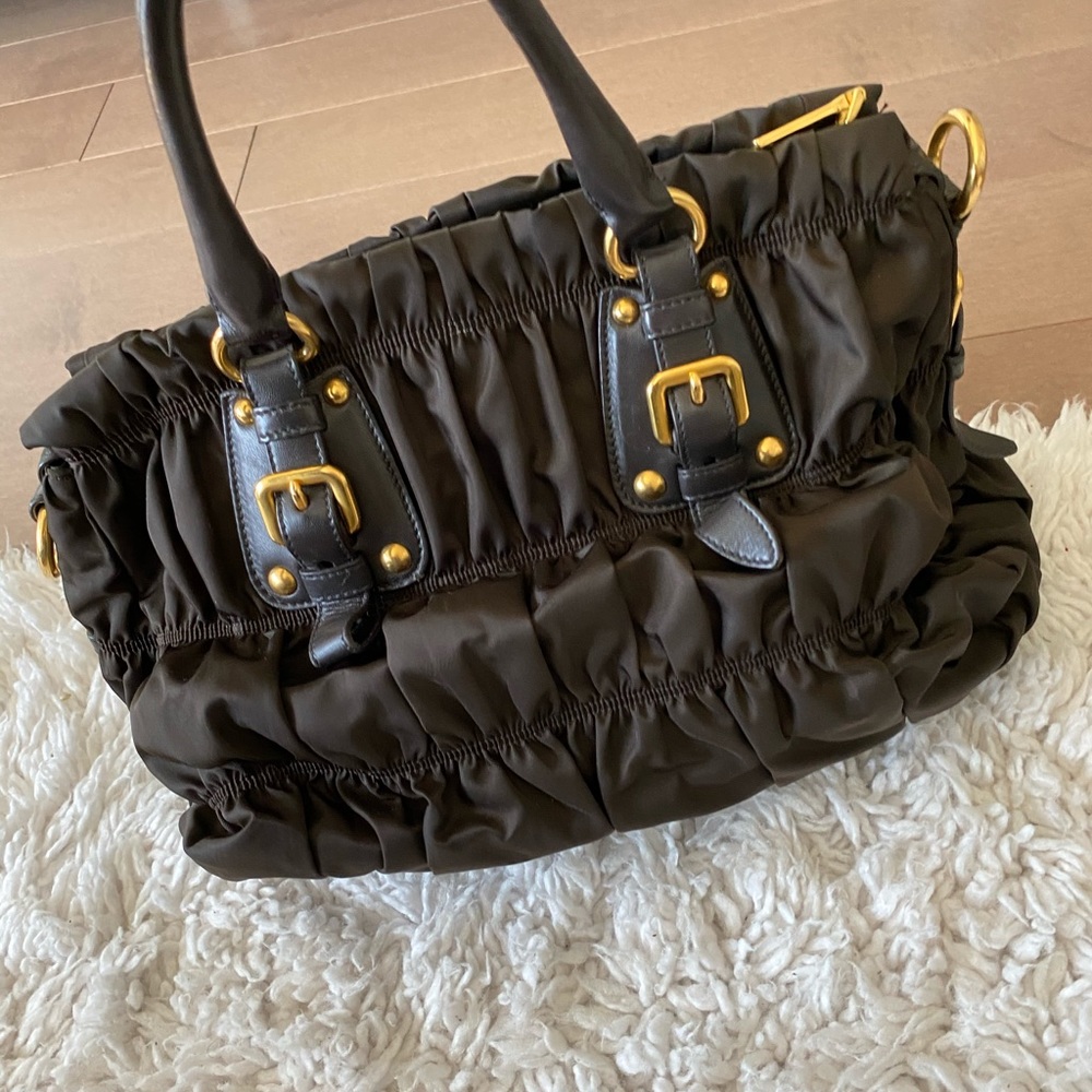 Prada Ruched Bag - Picture 2 of 7